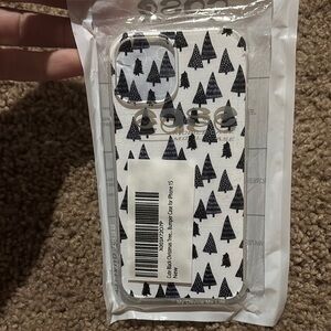 Case-Mate Black and White Phone Case iPhone 15